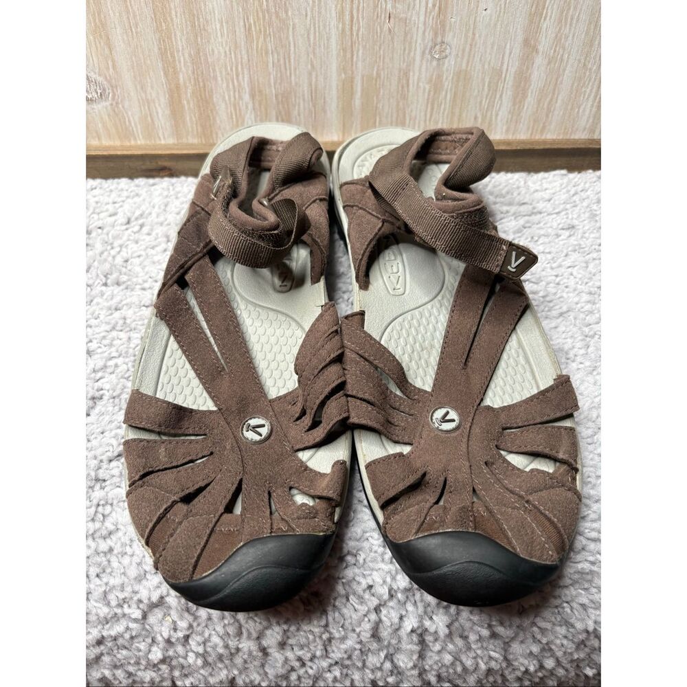 KEEN Rose Brown Sport Sandals Women's Closed Toe Outdoor Hiking Water Shoes Size
